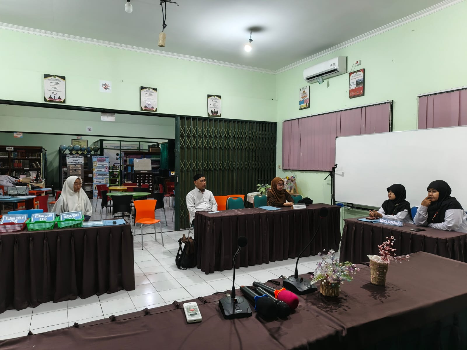 Langkah Antisipatif Panitia TKA dalam Pengarahan Tes Susulan Matematika di MTsN 9 Bantul
